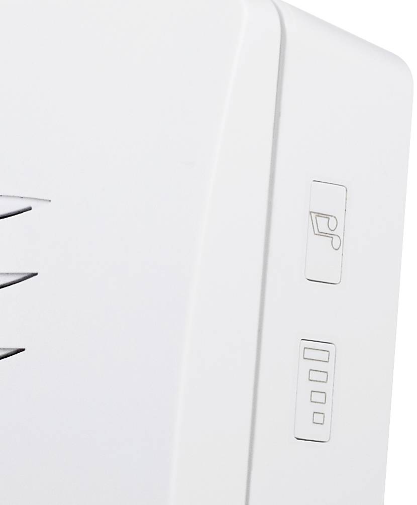 Set complet pour Sonnette sans fil Byron DBY-21131 100 m blanc