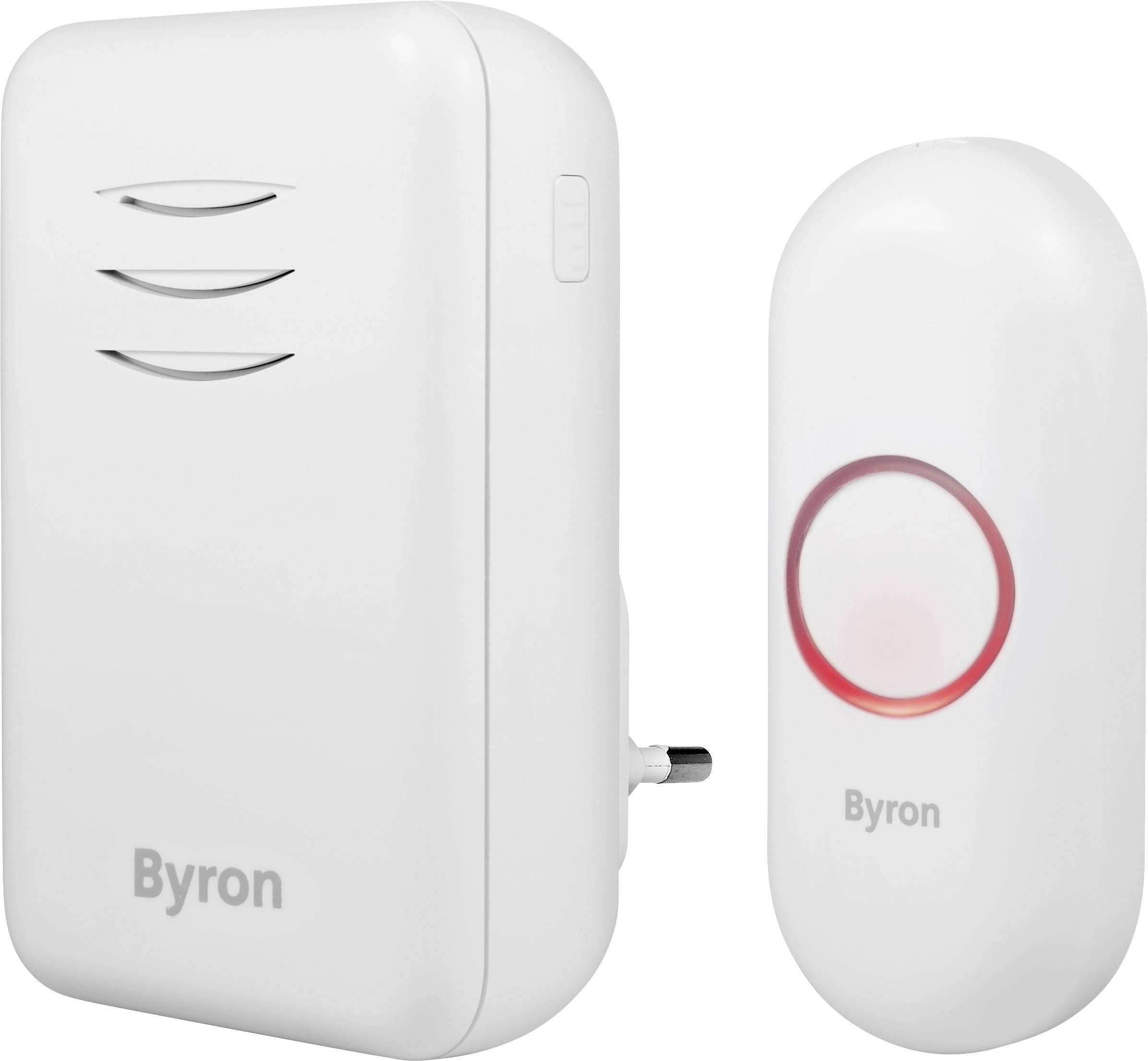 Set complet pour Sonnette sans fil Byron DBY-22312 150 m blanc