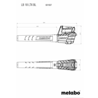 Metabo LB 18 LTX BL sans fil 601607850 Souffleur Metabo LB 18 LTX BL sans fil 601607850 Souffleur