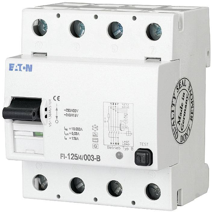 Eaton 279217 FI-40/4/003-A Disjoncteur différentiel A 40 A 0.03 A 400 V