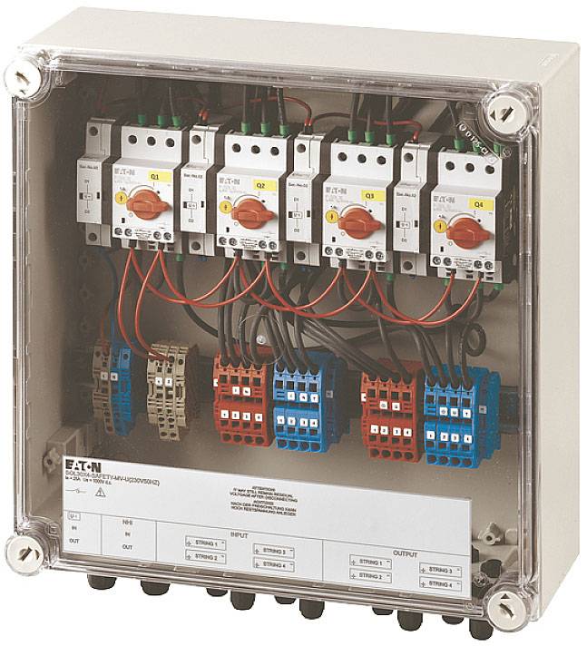 Eaton 168102 SOL30X4-SAFETY-MC4-U(230V50HZ) Interrupteur pompier 1 pc(s)