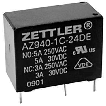 Zettler Electronics AZ940-1AB-12DS Relais pour circuits imprimés 12 V/DC 10 A 1 NO (T)