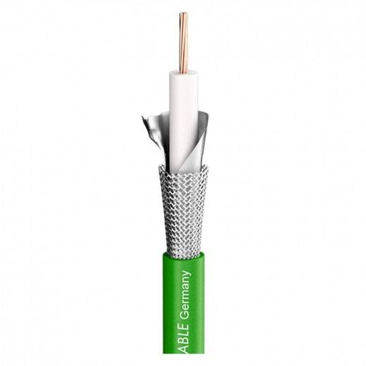 Sommer Cable 600-0174FC Câble vidéo vert Marchandise vendue au mètre