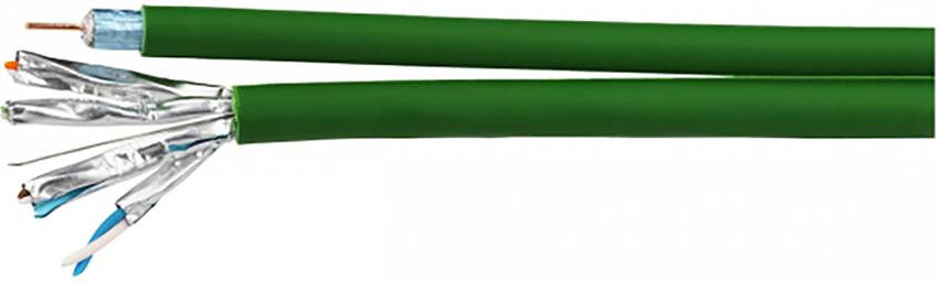 Kathrein LCH 120/250m SAT, réseau informatique Cordon Câble coaxial/LAN 250.00 m câble jumeau 95 dB 75 Ω