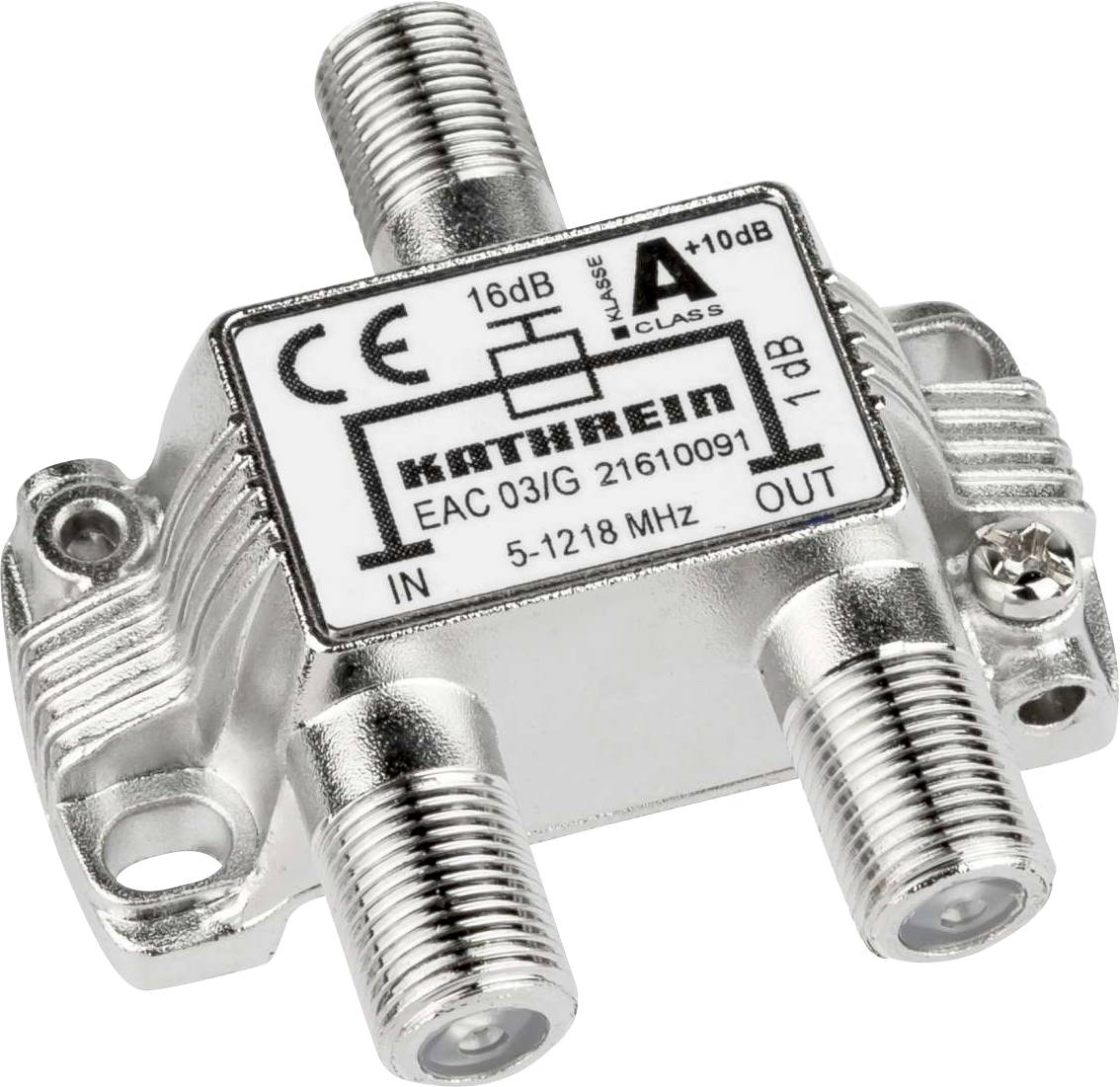 Kathrein EAC 03/G Dérivateur TV câble 1 voie 5 - 1218 MHz