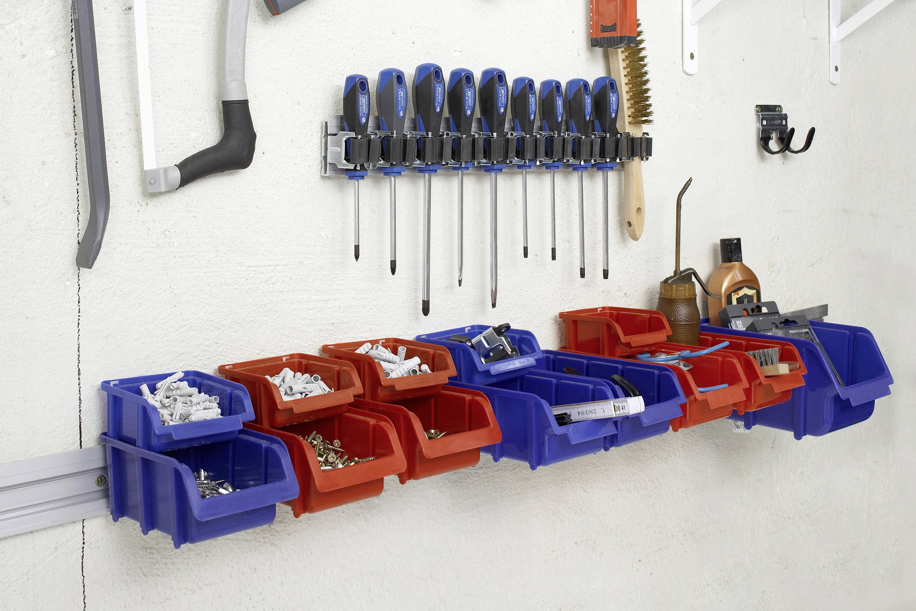 Meister Werkzeuge WU9953160 Barre de support d'appareil à pince fixe, 5 pièces (L x l) 500 mm x 60 mm 1 set