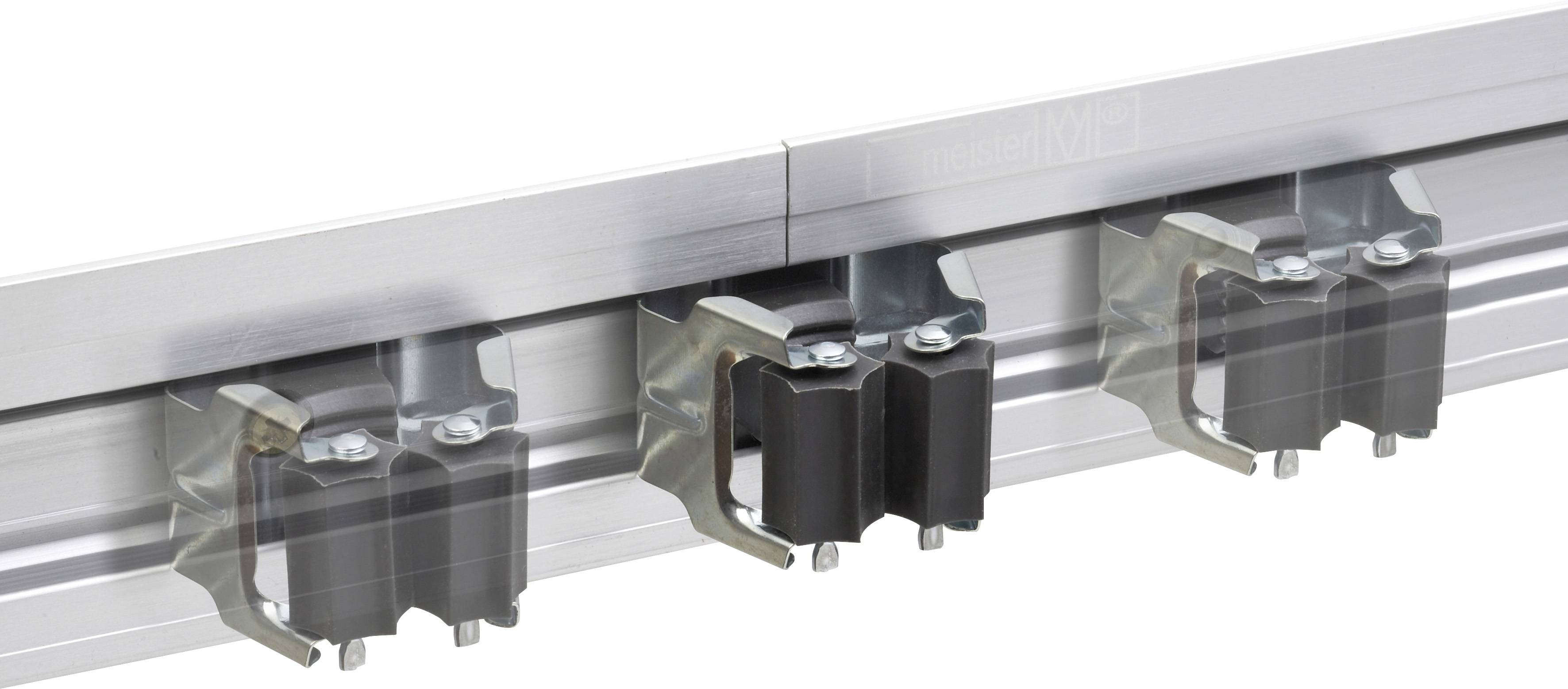 Meister Werkzeuge WU9953160 Barre de support d'appareil à pince fixe, 5 pièces (L x l) 500 mm x 60 mm 1 set