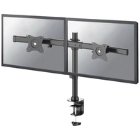 Neomounts FPMA-DCB100DBLACK x2 Support de table pour écran 25,4 cm (10") - 68,6 cm (27") mobile, rotatif, inclinable noir Neomounts FPMA-DCB100DBLACK x2 Support de table pour écran 25,4 cm (10") - 68,6 cm (27") mobile, rotatif, inclinable noir