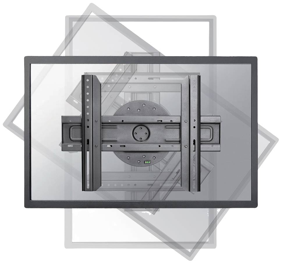 Neomounts LED-WR100BLACK Support mural TV 94,0 cm (37") - 190,5 cm (75") rotatif