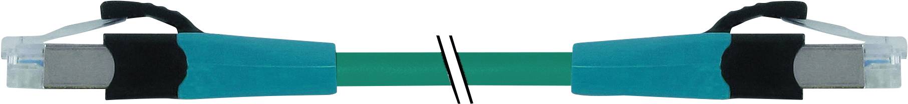 Deux rectangles réfléchissants dans des enveloppes bleues avec des bandes noires et blanches, séparés par une surface verte.