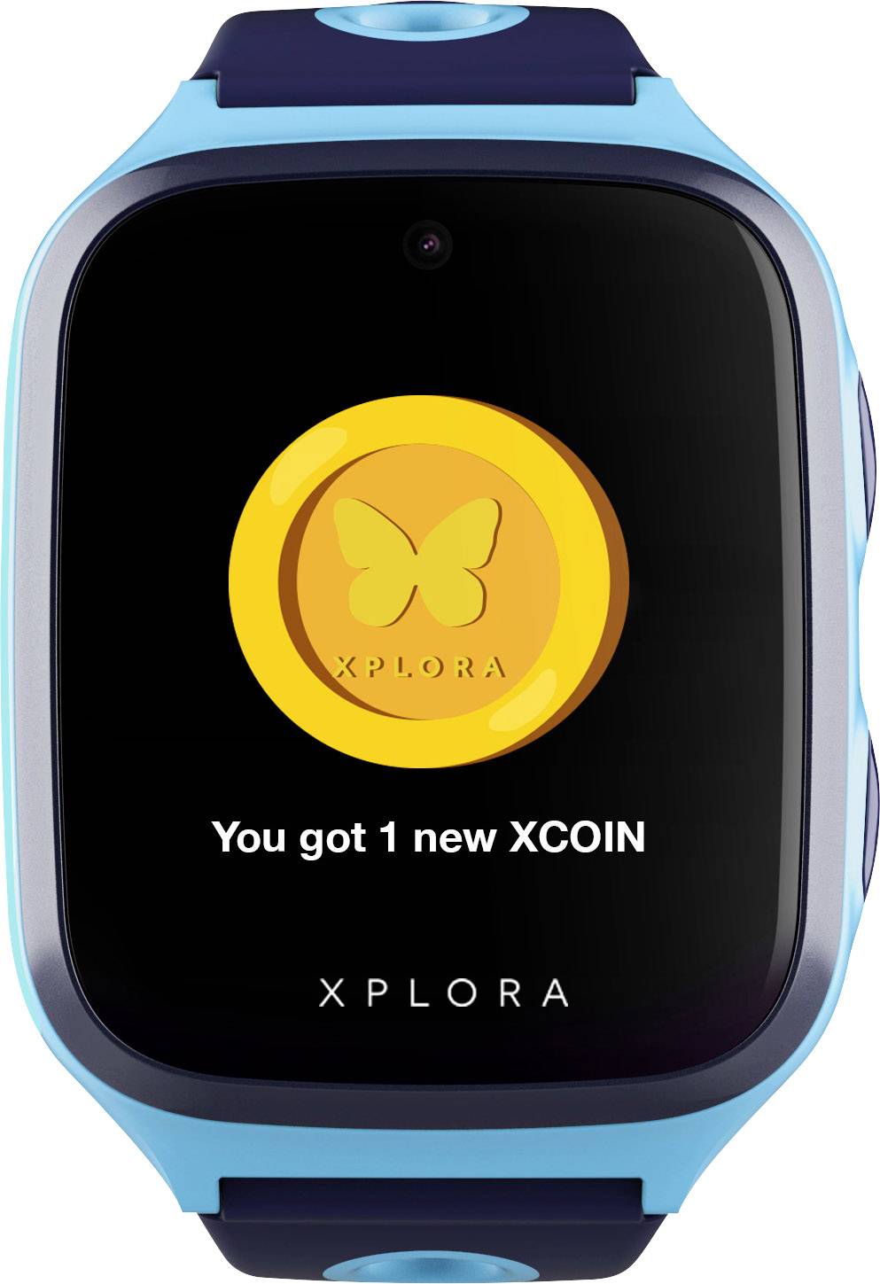 Montre connectée Xplora X4 Kids bleu océan