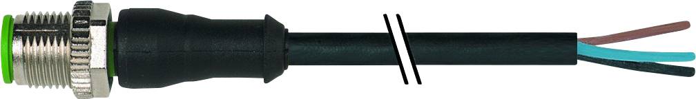 Murrelektronik 7000-12041-7320750 Connecteur non confectionné pour capteurs/actionneurs M12 x 1 mâle, droit 7.50 m Nombre