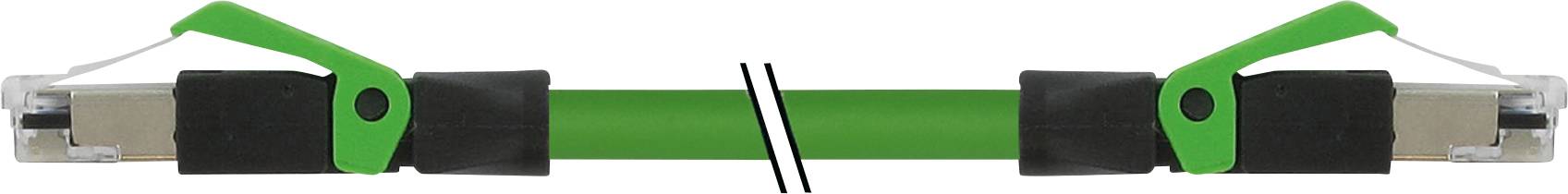 Barre de gymnastique verte avec poignées en mousse noires et supports en plastique verts aux deux extrémités, sur fond blanc.