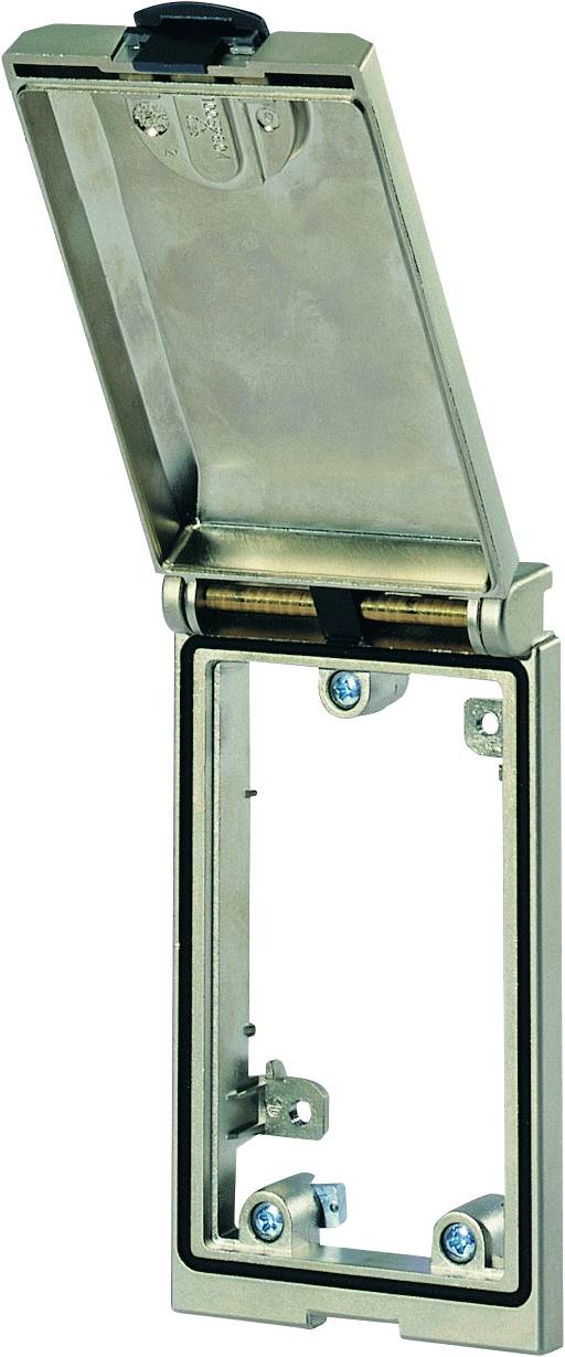 Cadre de montage simple métal mat nickelé Modlink MSDD Murrelektronik Contenu: 1 pc(s)