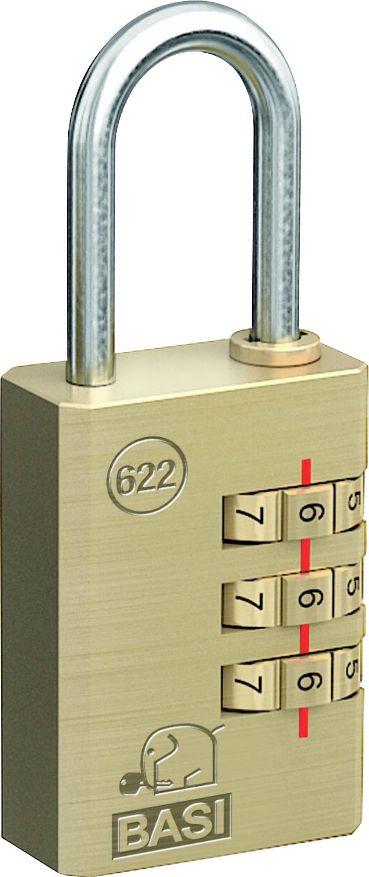 Basi 6220-2500 Cadenas avec serrure à combinaison