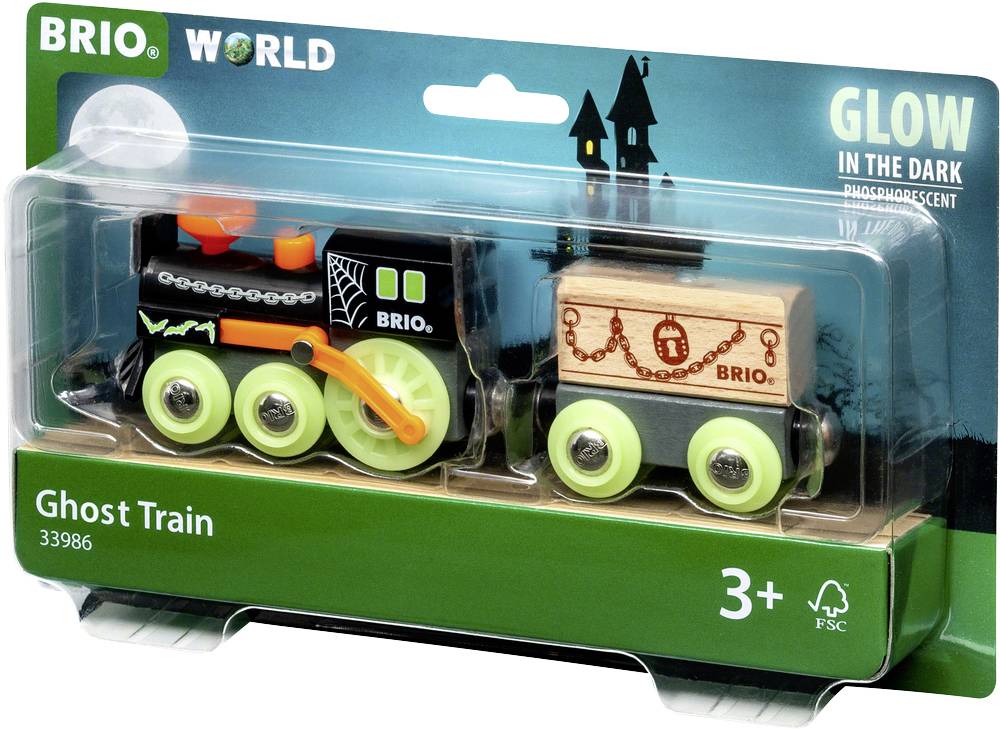Brio GLOW dans LE D.. 63398600 BRIO Geisterzug Glow in the Dark
