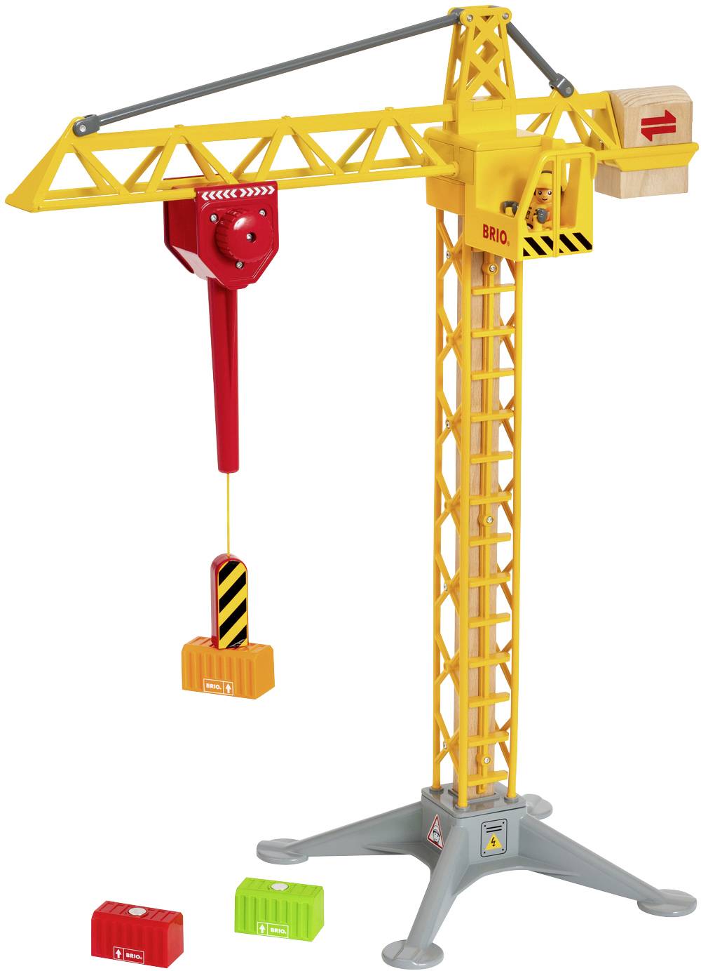 Grande grue de chantier brio avec lumière Brio 63383500 1 pc(s)
