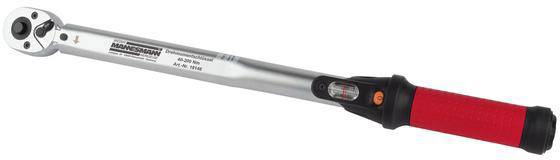 Brüder Mannesmann M18146 Clé dynamométrique avec cliquet réversible 1/2" (12.5 mm) 40 - 200 Nm