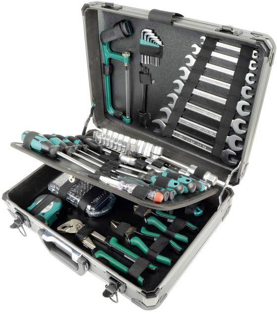 Brüder Mannesmann M29079 Jeu d'outils en valise 133 pièces