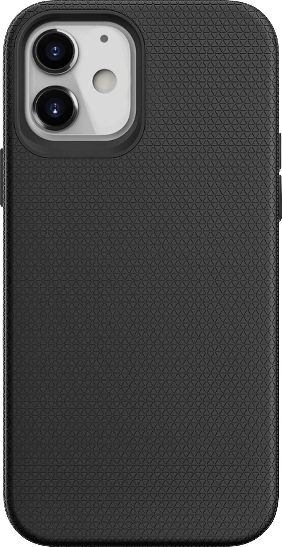 JT Berlin Pankow Solid Coque arrière Apple iPhone 12 mini noir résistant aux chocs, chargement par induction