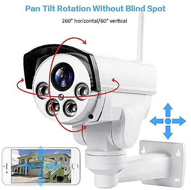 PTZ50CW B & S Technology Ethernet, Wi-Fi IP Caméra de surveillance 2560 x 1920 pixels