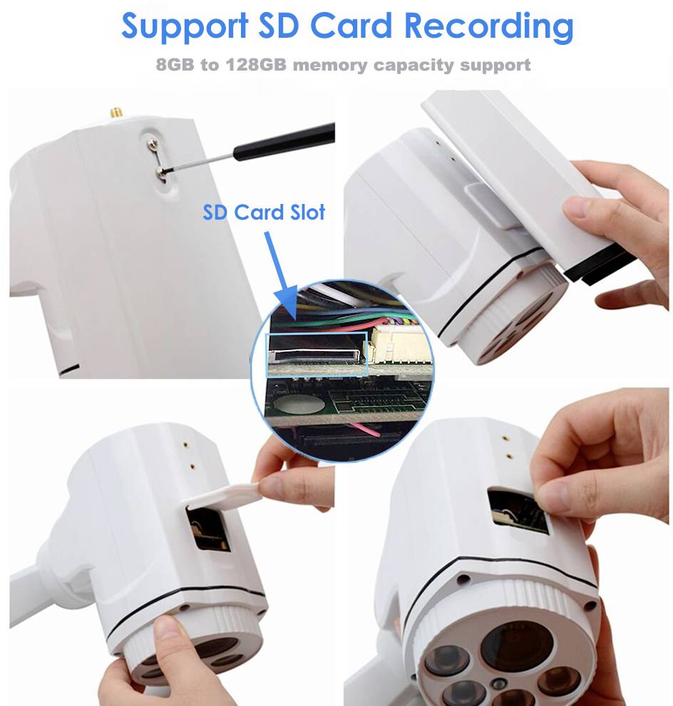 PTZ50CW B & S Technology Ethernet, Wi-Fi IP Caméra de surveillance 2560 x 1920 pixels