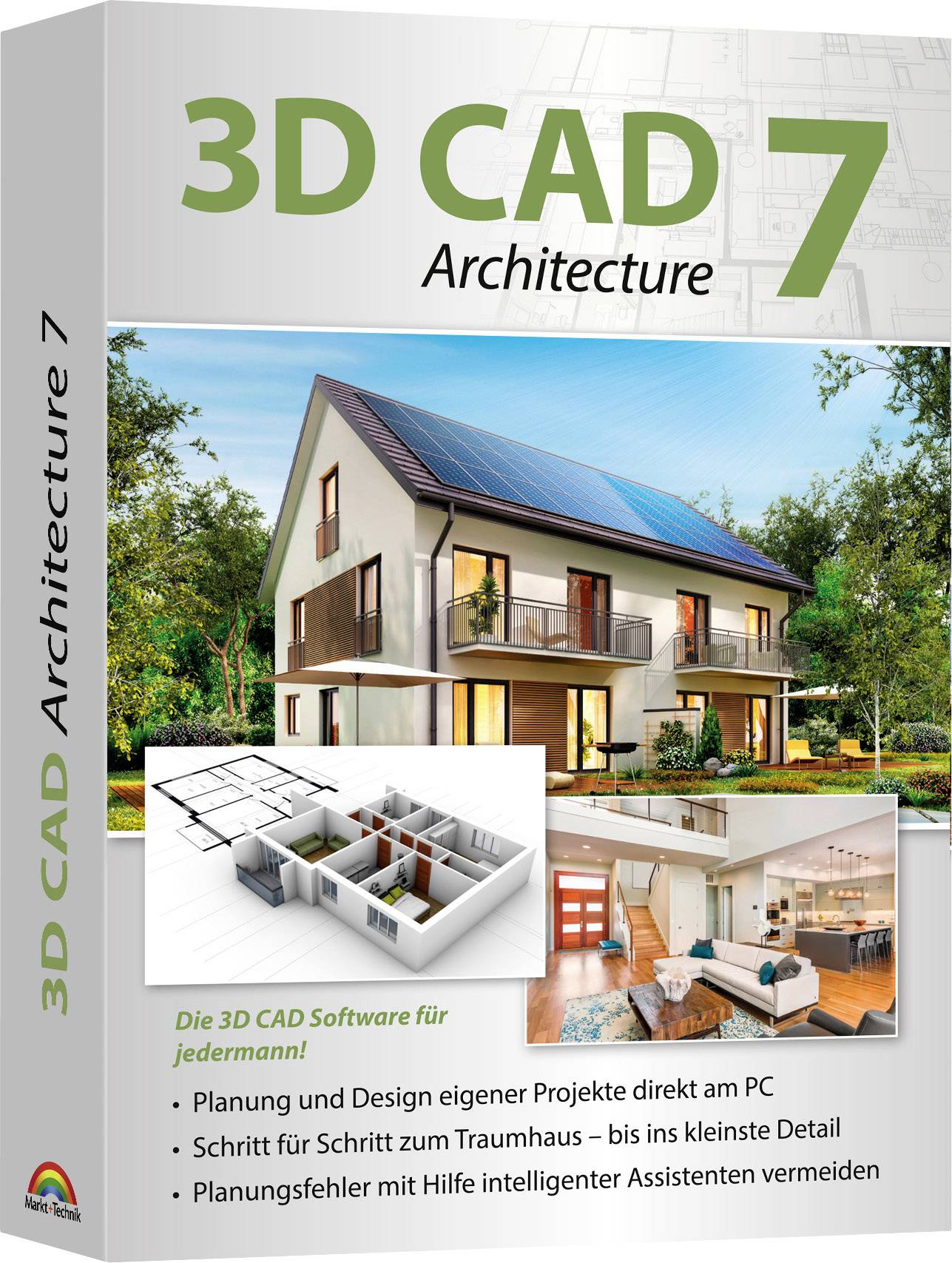 Ashampoo 80818 3D CAD 7 Architecture version complète, 1 licence Logiciel CAO