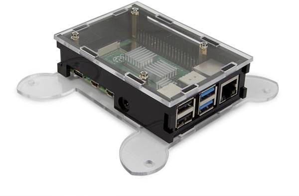 Whadda WPA505 Boîtier pour ordinateur monocarte Convient pour (kits de développement): Raspberry Pi