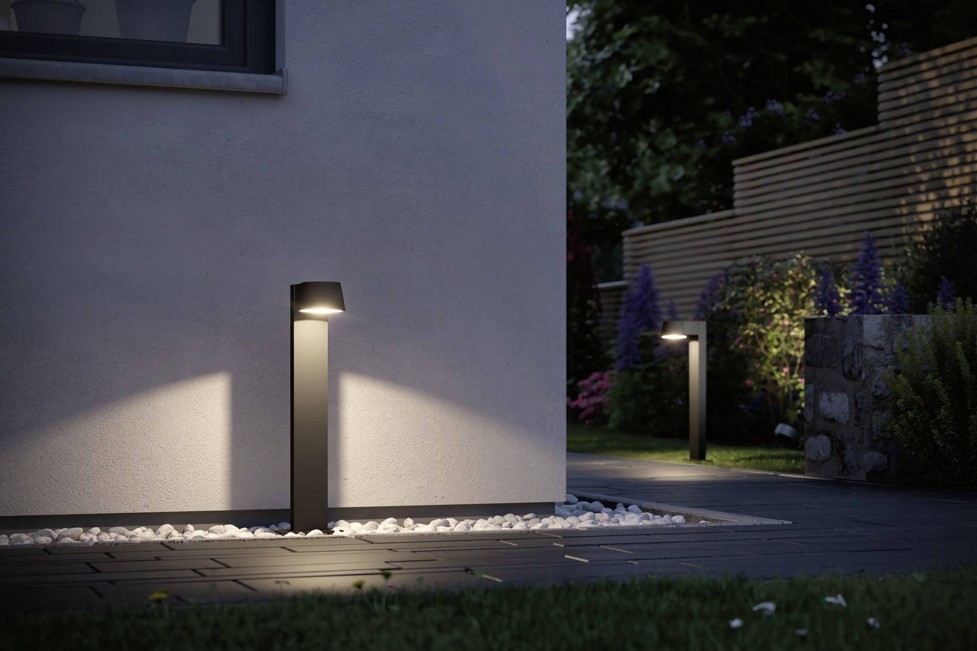 Luminaire LED extérieur Paulmann 94454 Capea LED LED intégrée 6 W gris