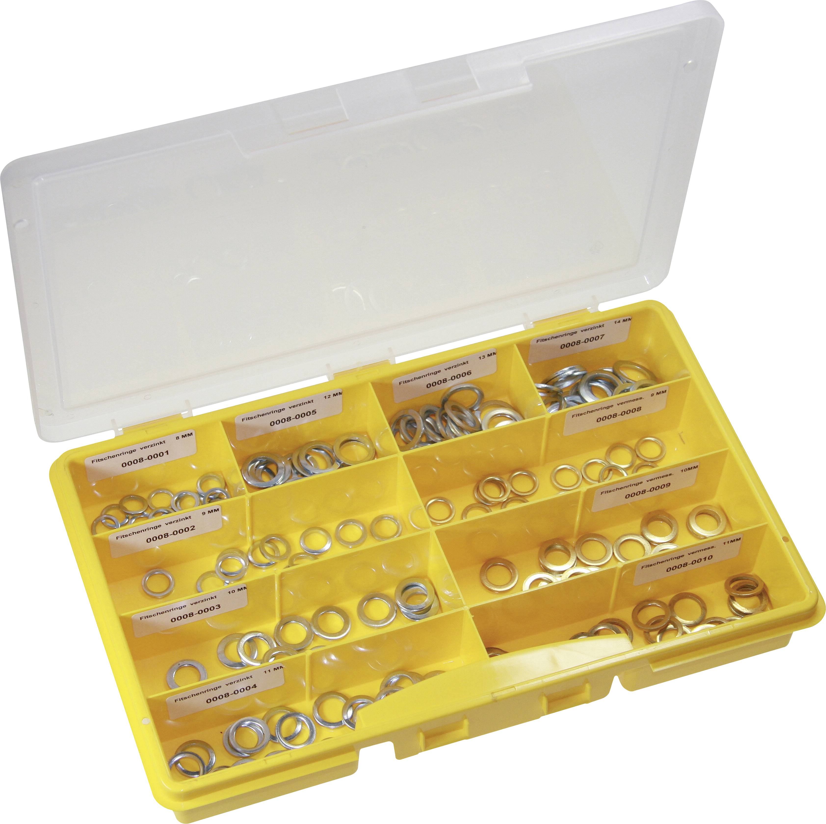 Rondelle 1 set Basi Fitschenringe Sortiment 0008-0000