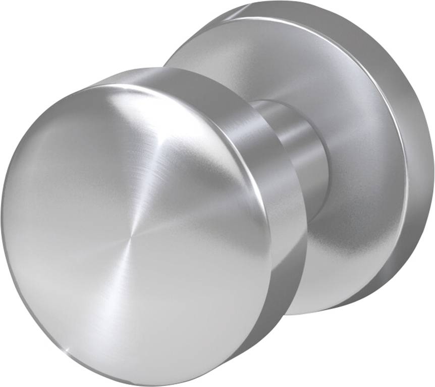 Basi 7306-9008 Poignée à bouton fixe sur rosace