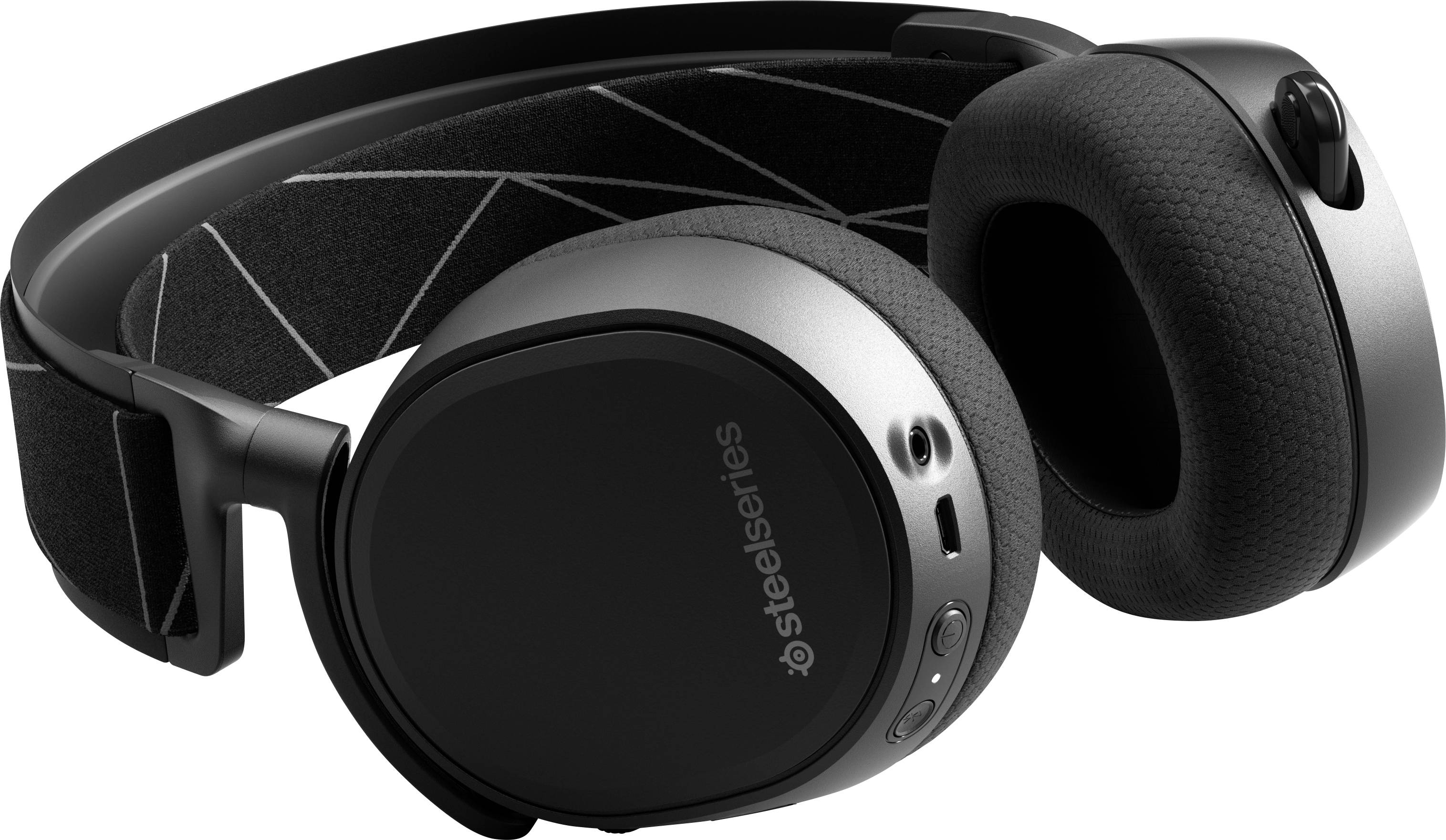 Steelseries Arctis 9 Gaming Micro-casque supra-auriculaire Bluetooth, sans fil Stereo noir Suppression du bruit du microphone