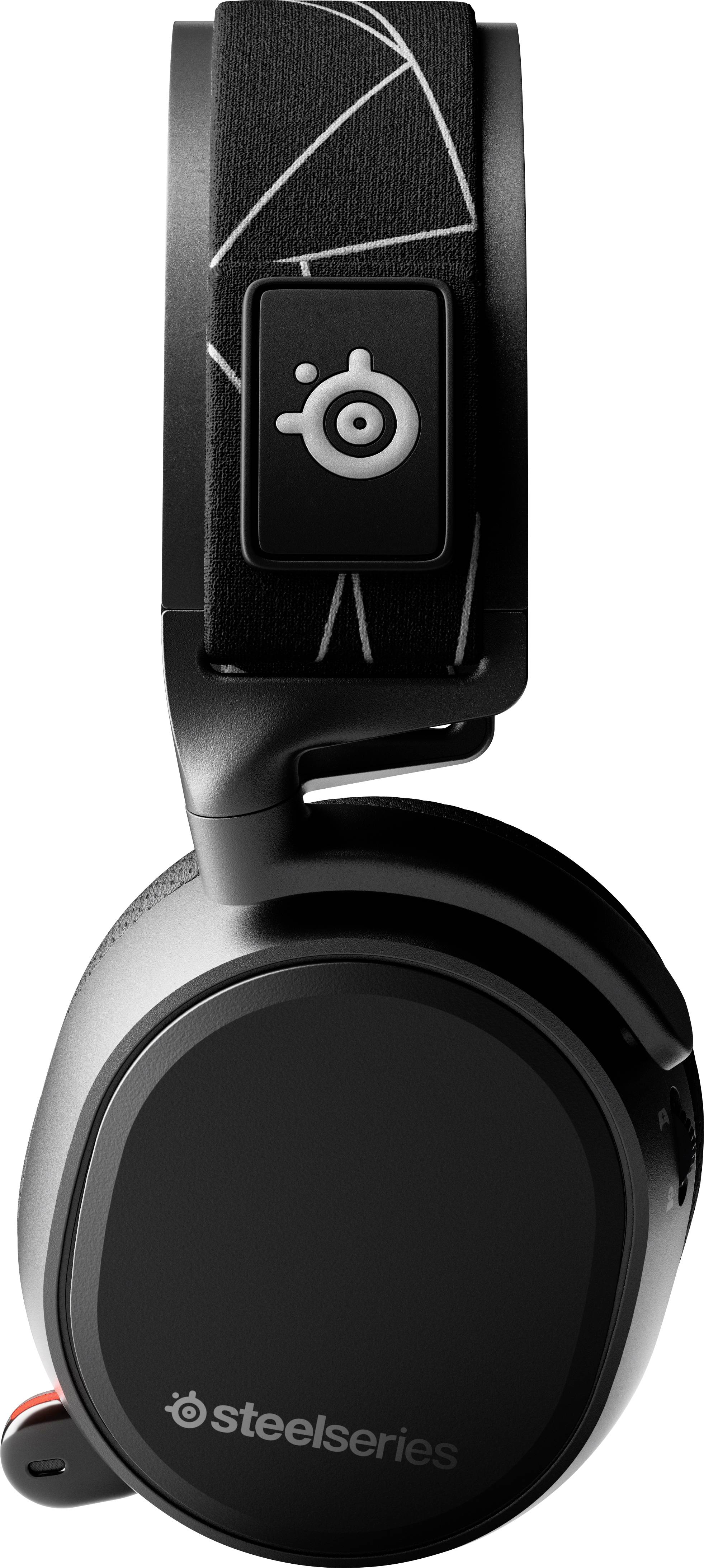 Steelseries Arctis 9 Gaming Micro-casque supra-auriculaire Bluetooth, sans fil Stereo noir Suppression du bruit du microphone