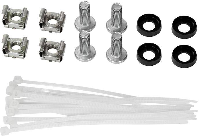 LogiLink NP0060 24 ports Panneau de brassage 483 mm (19") CAT 6a 1 UH gris