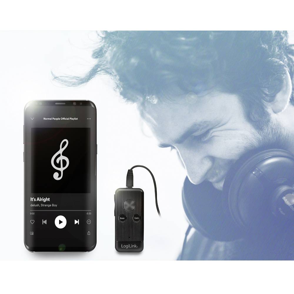 LogiLink BT0055 Récepteur de musique Bluetooth® Version Bluetooth: 5.0 10 m