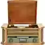 Reflexion HIF2002DAB Chaîne stéréo rétro DAB+, FM, CD, Cassette, Lecteur de disque, Bluetooth, USB, Boîtier en bois véritable Reflexion HIF2002DAB Chaîne stéréo rétro DAB+, FM, CD, Cassette, Lecteur de disque, Bluetooth, USB, Boîtier en bois véritable