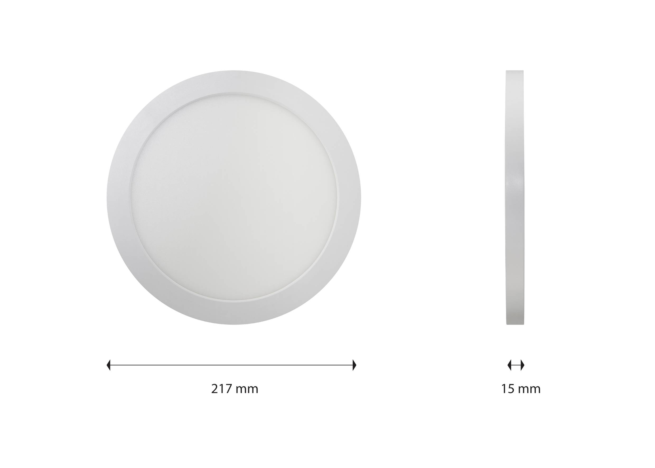 Sygonix SY-4671338 Luminaire à LED encastrable LED LED intégrée 18 W blanc