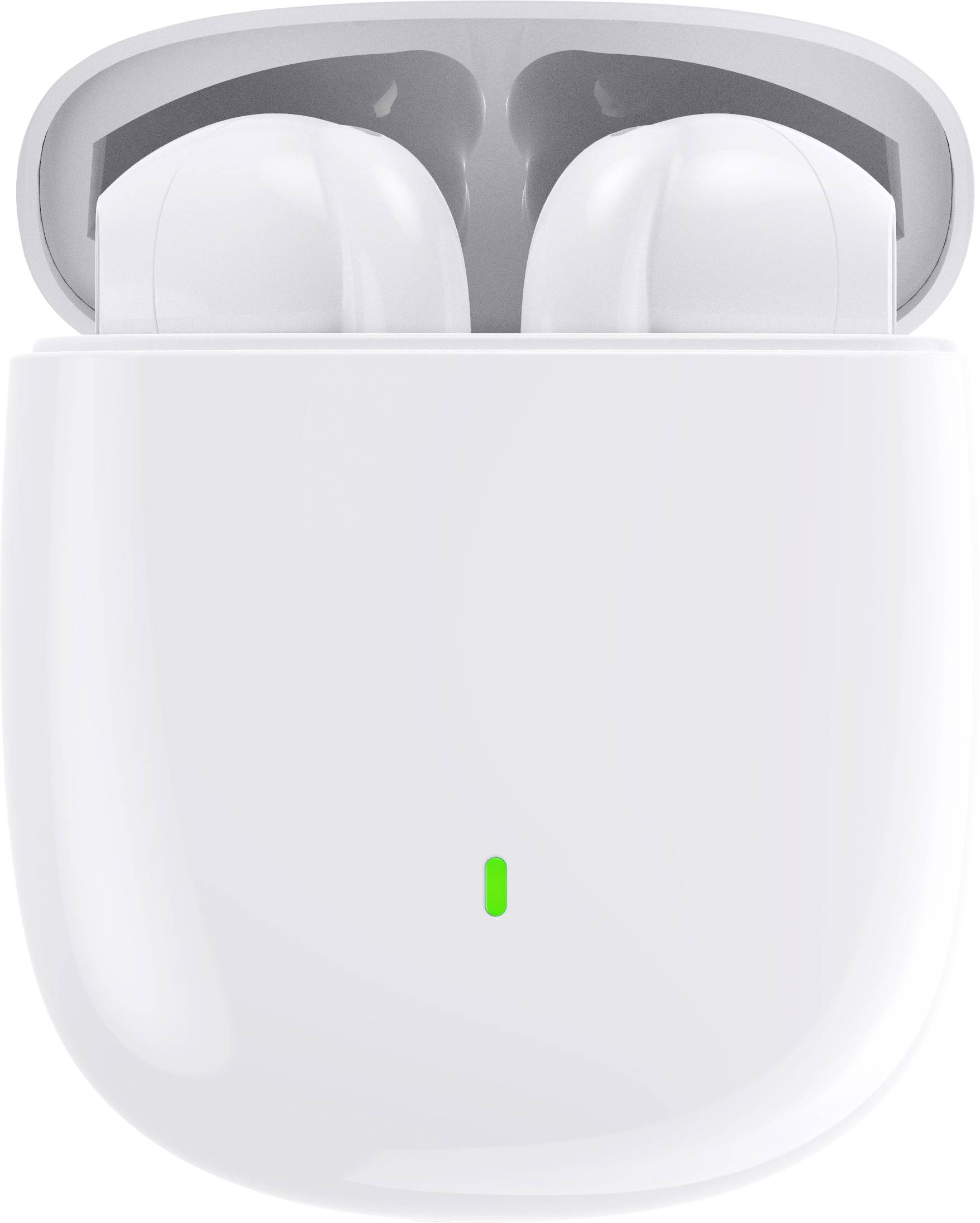 Felixx Premium AERO 3. Gen. Oreillette Bluetooth blanc micro-casque, commande tactile, Affichage de la charge de la batterie