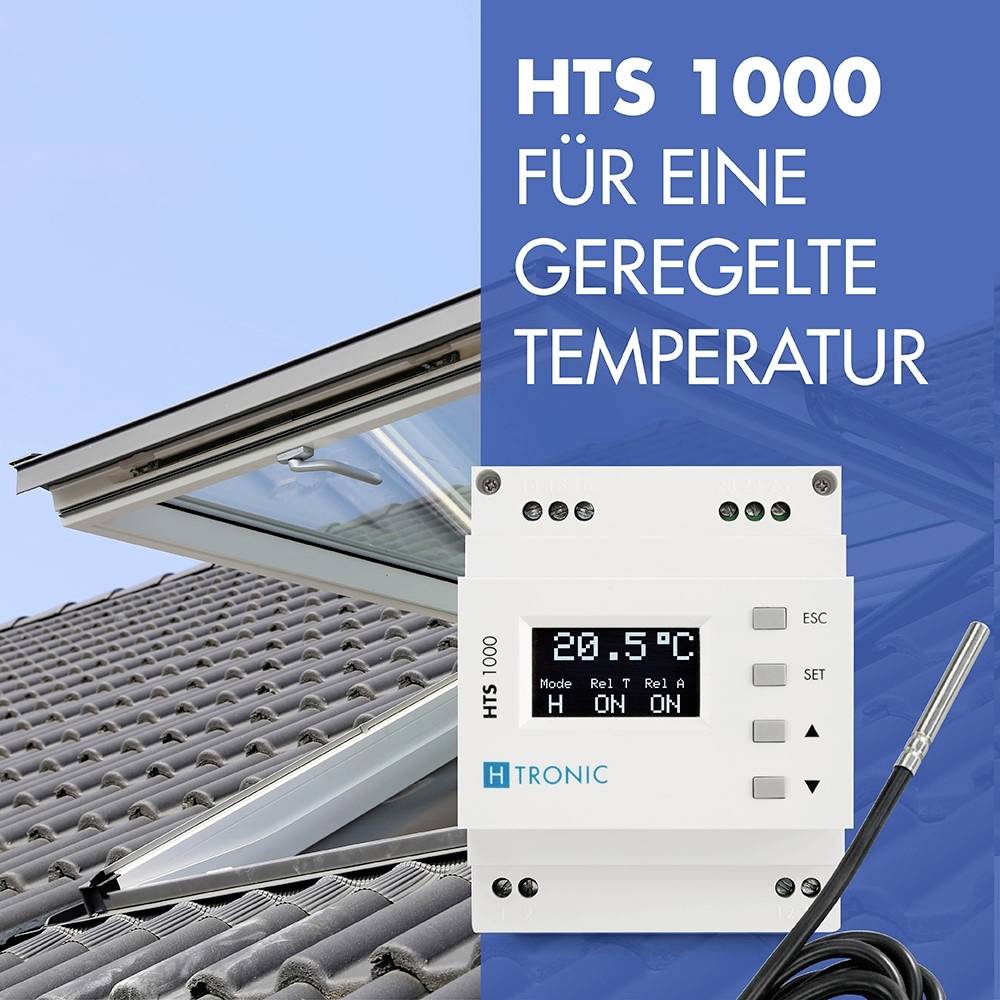 Thermo-interrupteur H-Tronic HTS 1000 -99 - 850 °C 3000 W