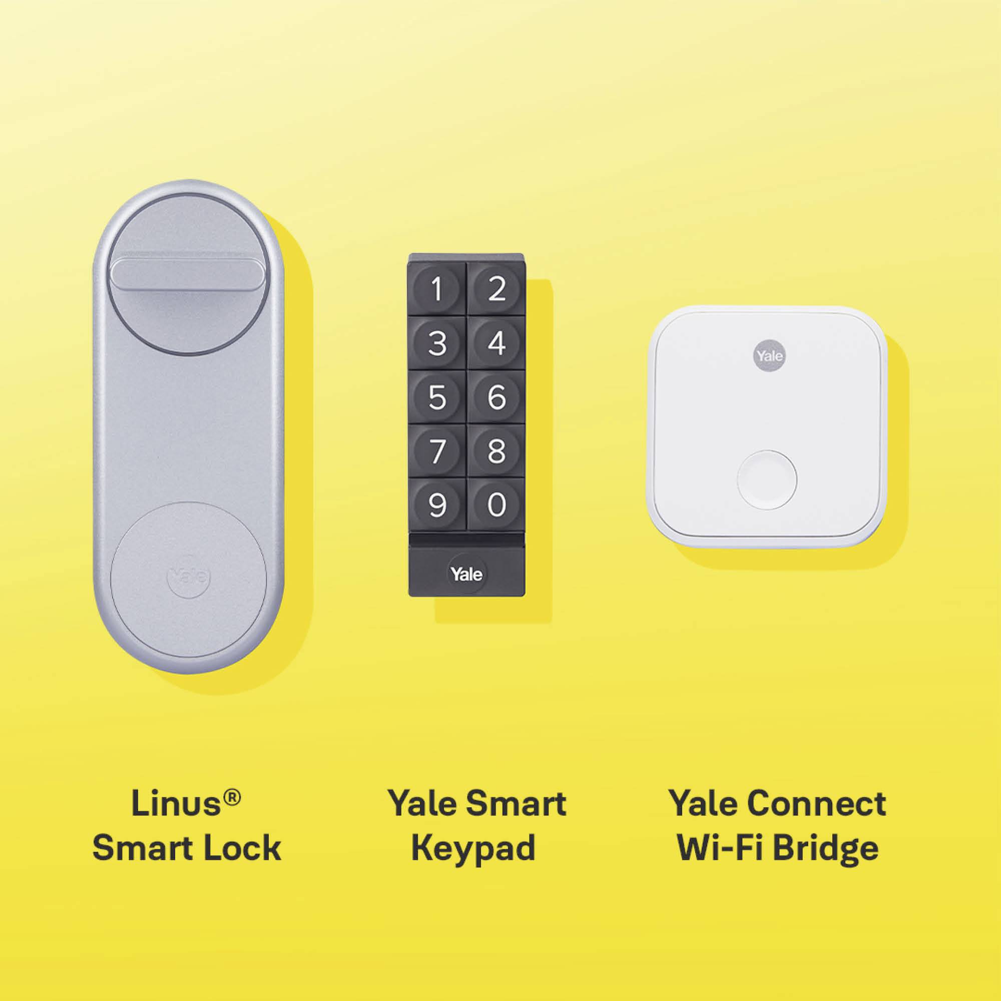 YALE 05/101200/SI Serrure Bluetooth