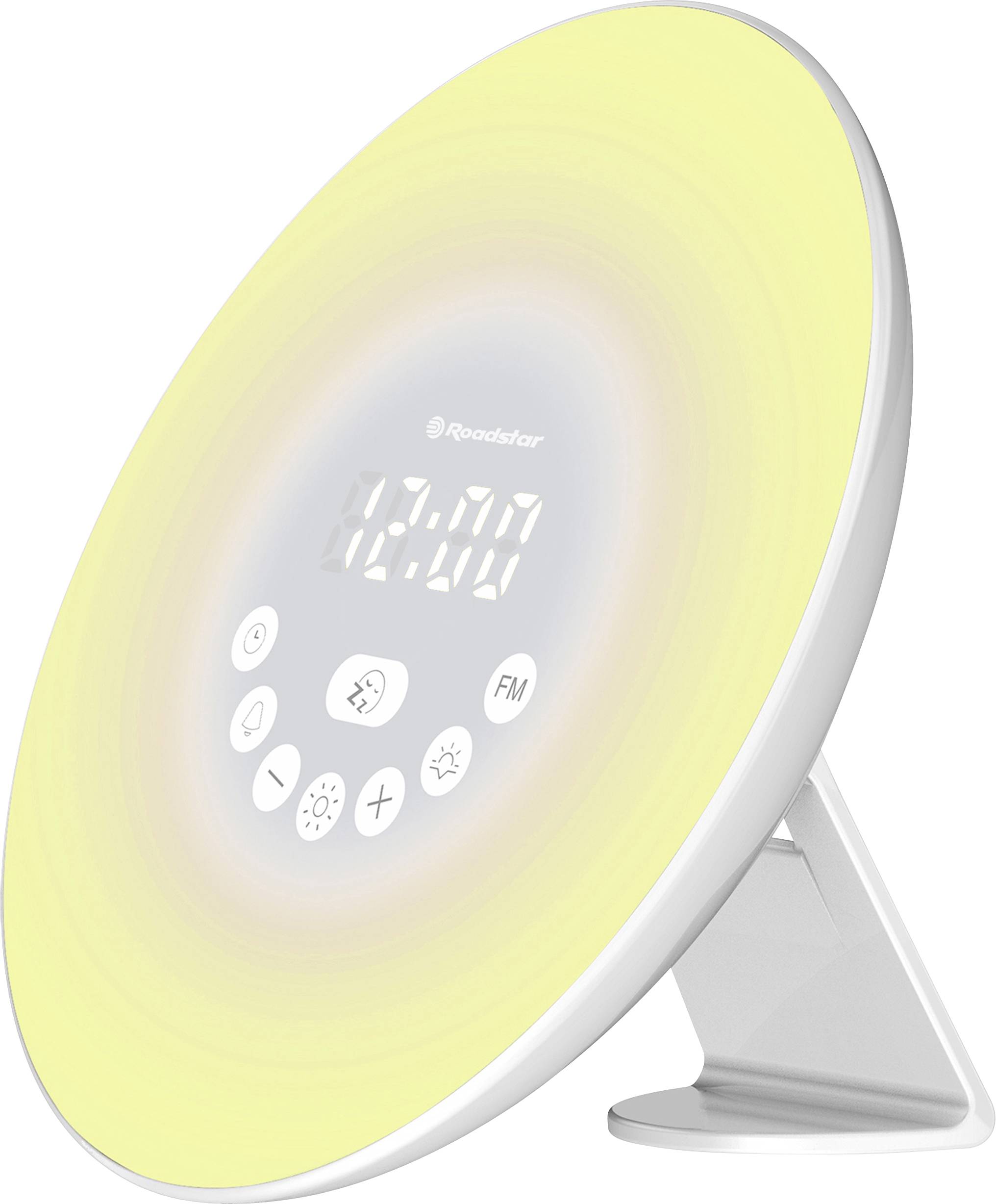 Roadstar CLR-600 Radio-réveil FM FM blanc