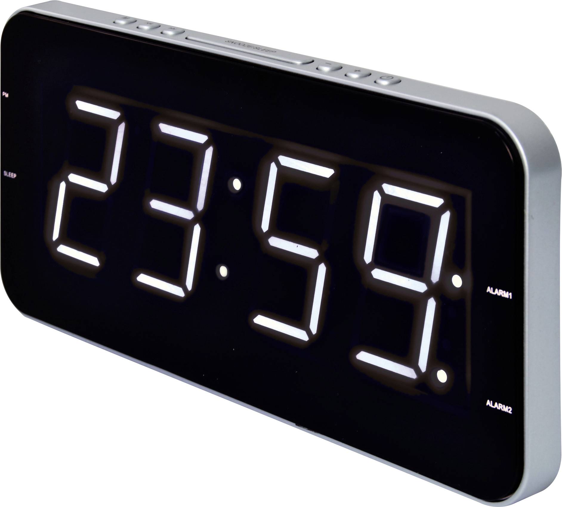 Roadstar CLR-2615 Radio-réveil FM noir