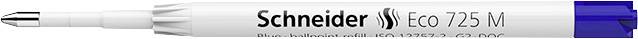 Schneider 172513 Mine pour stylo-bille bleu indélébile: oui