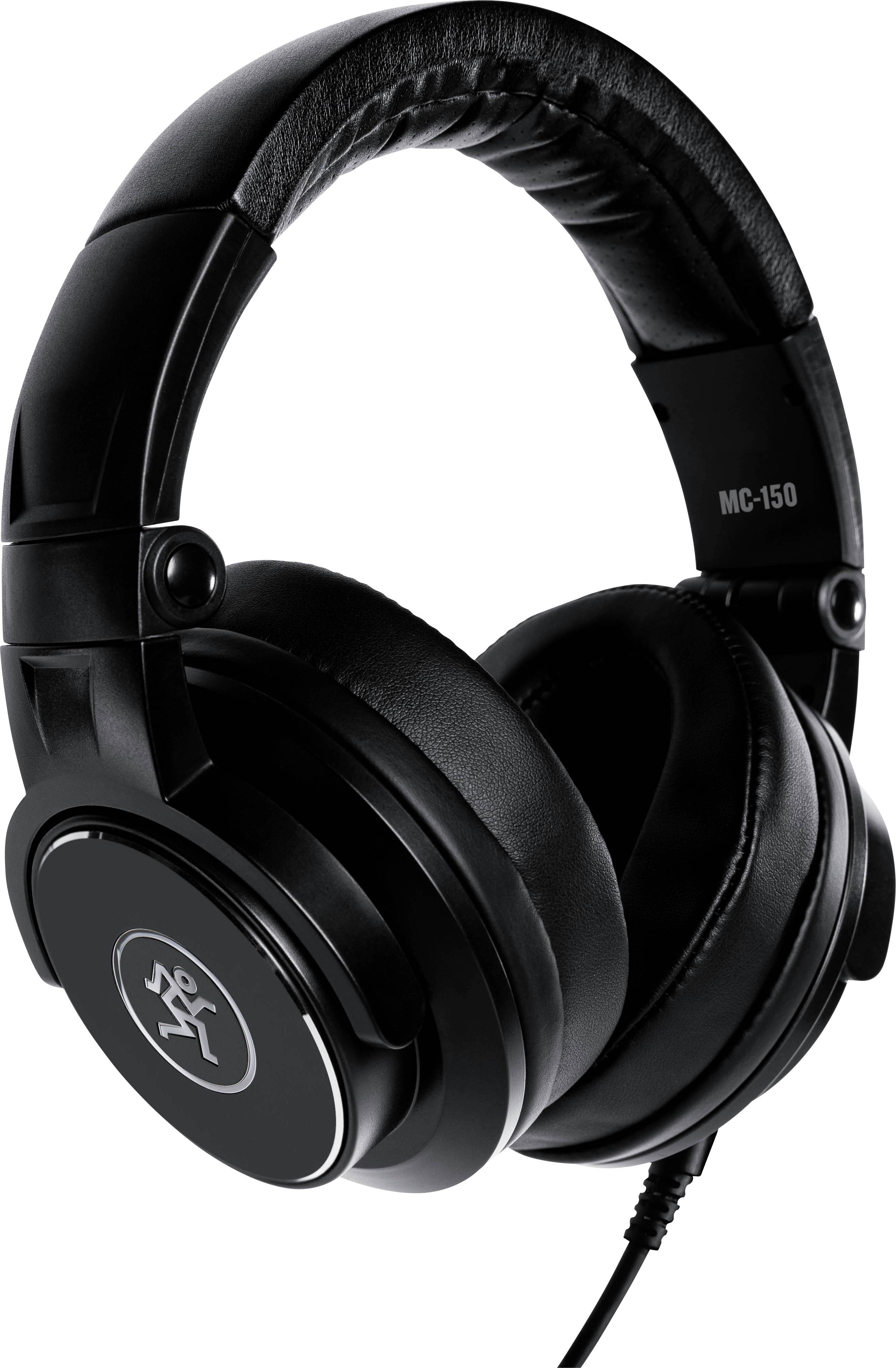 Casque noir supra-auriculaire avec coussinets d'oreille rembourrés et arceau ajustable, adapté aux applications audio professionnelles.