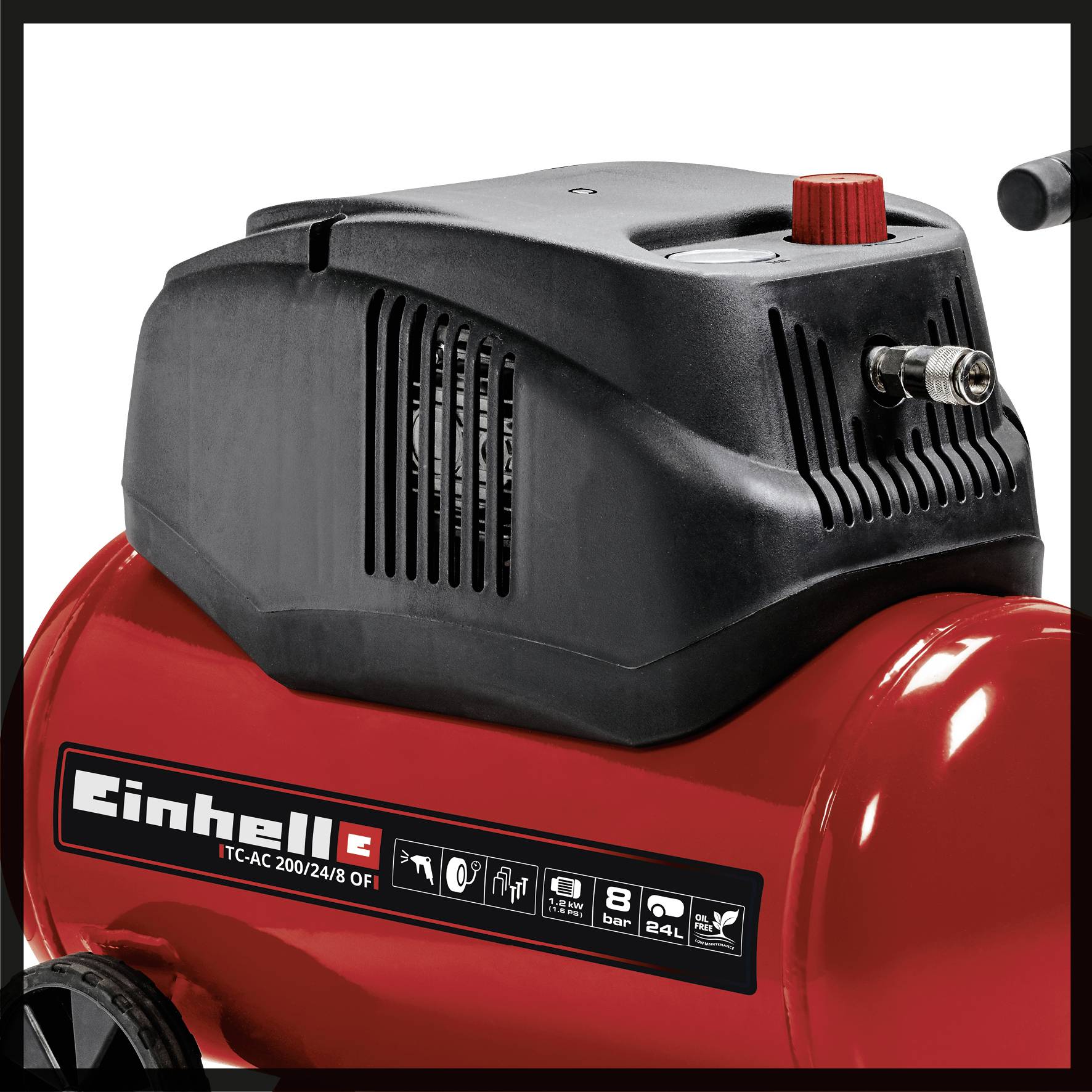 Einhell Compresseur pneumatique TC-AC 200/24/8 OF 24 l 8 bar