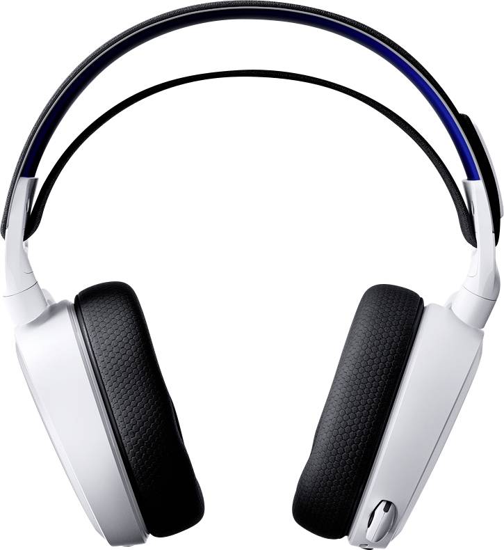 Steelseries Arctis 7P Gaming Micro-casque supra-auriculaire sans fil Stereo blanc Noise Cancelling volume réglable, pliable