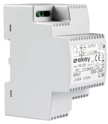 EKEY 100205 Bloc d'alimentation profilé IP20