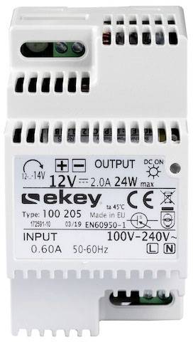 EKEY 100205 Bloc d'alimentation profilé IP20