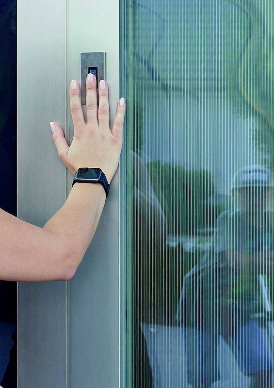 EKEY 101287 Système d'accès biométrique encastré, mural