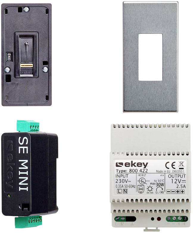 EKEY 101583 Système d'accès biométrique encastré, mural Bluetooth